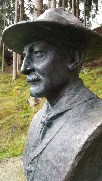 Büste von Robert Baden-Powell
