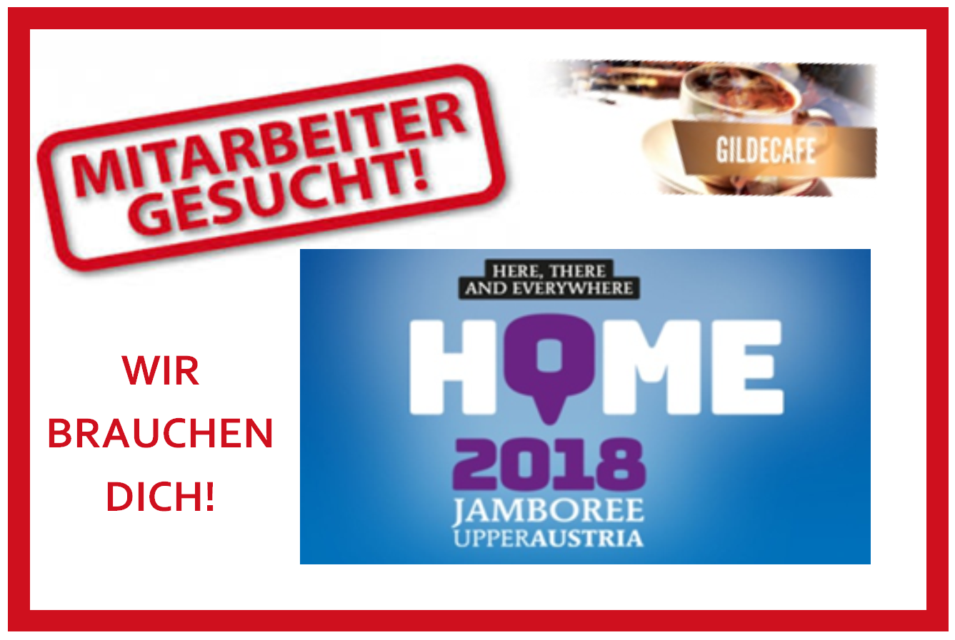 Das Gildecafe-Team am „Home“ braucht Unterstützung!