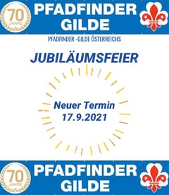 Ankündigung Jubiläumsfeier 70 Jahre Pfadfinder-Gilde Österreich