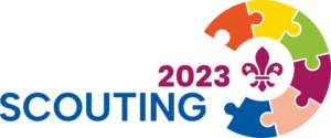 Logo Jahresmotto 2023: Scouting