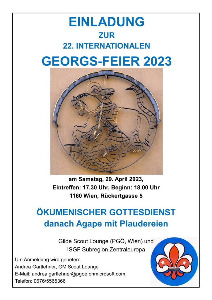 Georgsfeier 2023 Plakat