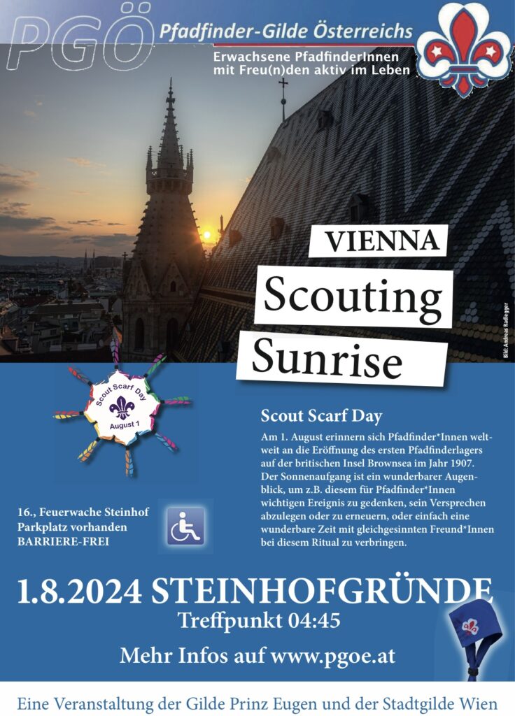Vienna Scouting Sunrise 2024 Plakat