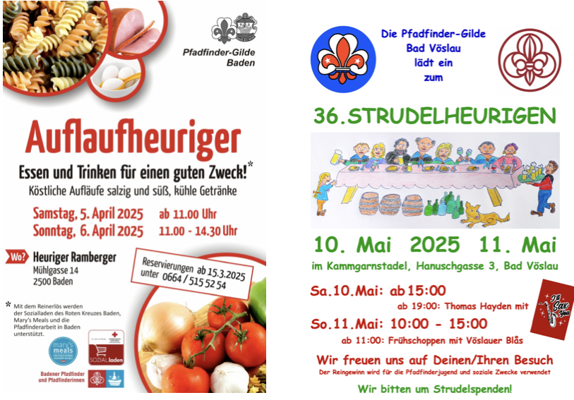 So ein „Auflauf“ bei den „Strudeln“ – 2 köstliche Highlights im Distrikt NÖ SO